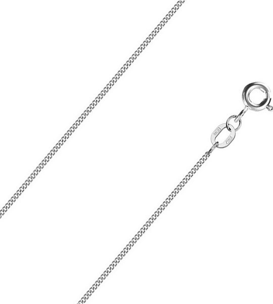 Balto aukso grandinėlė 45 cm