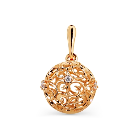 Karatov auksinis pakabukas "Burbulas"