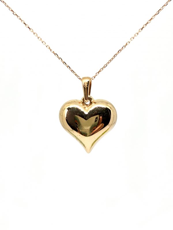 Auksinis pakabukas "Širdelė"