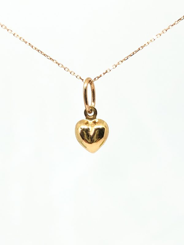 Auksinis pakabukas "Širdelė"