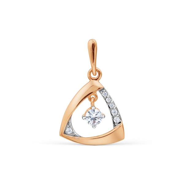 Karatov auksinis pakabukas su cirkoniais