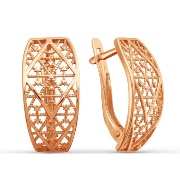 Karatov auksiniai auskarai