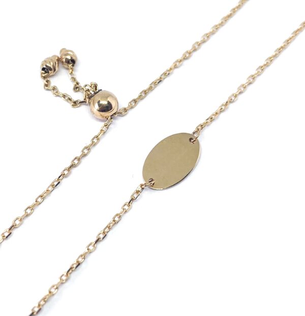 Auksinė užtraukiama apyrankė