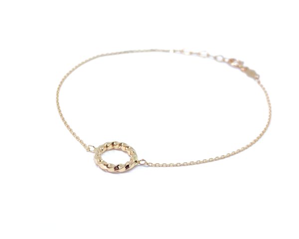 Auksinė apyrankė 17-18,5 cm