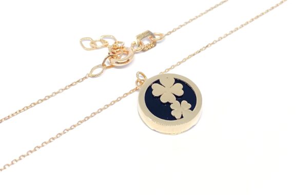 Auksinė grandinėlė su pakabuku 43-45 cm