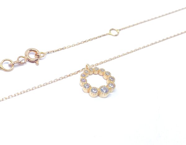 Auksinė grandinėlė su pakabuku 41-45 cm