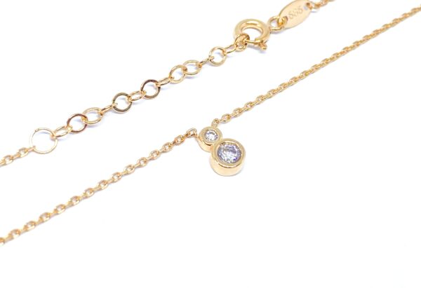 Auksinė grandinėlė su pakabuku 42-44 cm