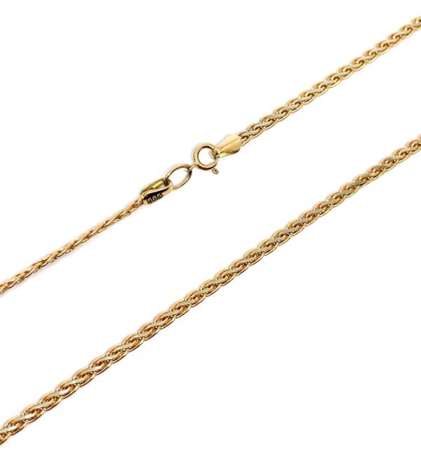 Auksinė grandinėlė 45 cm